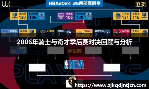 2006年骑士与奇才季后赛对决回顾与分析
